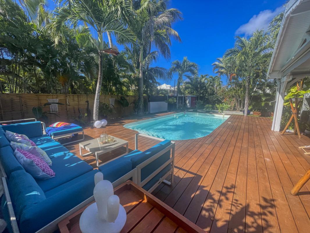2.Location villa piscine Saint François Guadeloupe_Piscine
